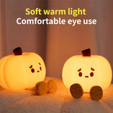 Home Decor Halloween Cute Pumpkin Night Light Lamp - Weriion