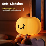 Home Decor Halloween Cute Pumpkin Night Light Lamp - Weriion