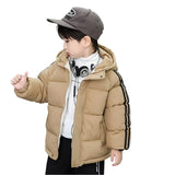 Hooded Warm Thick Winter Jacket For Boys - Weriion