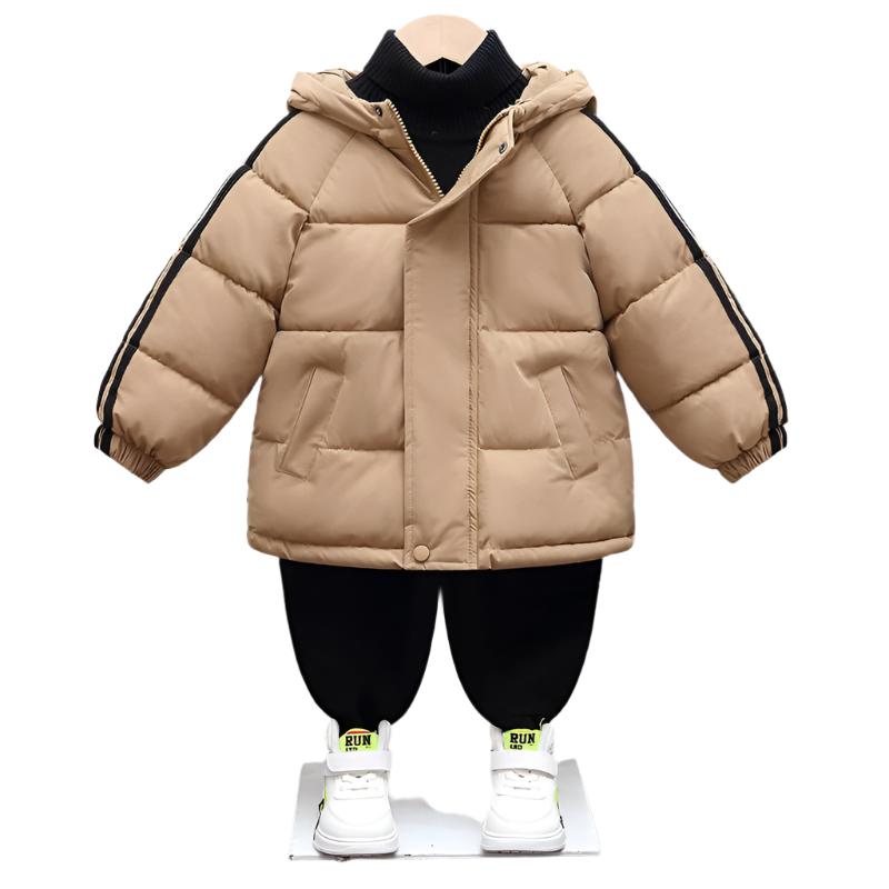 Hooded Warm Thick Winter Jacket For Boys - Weriion