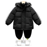 Hooded Warm Thick Winter Jacket For Boys - Weriion