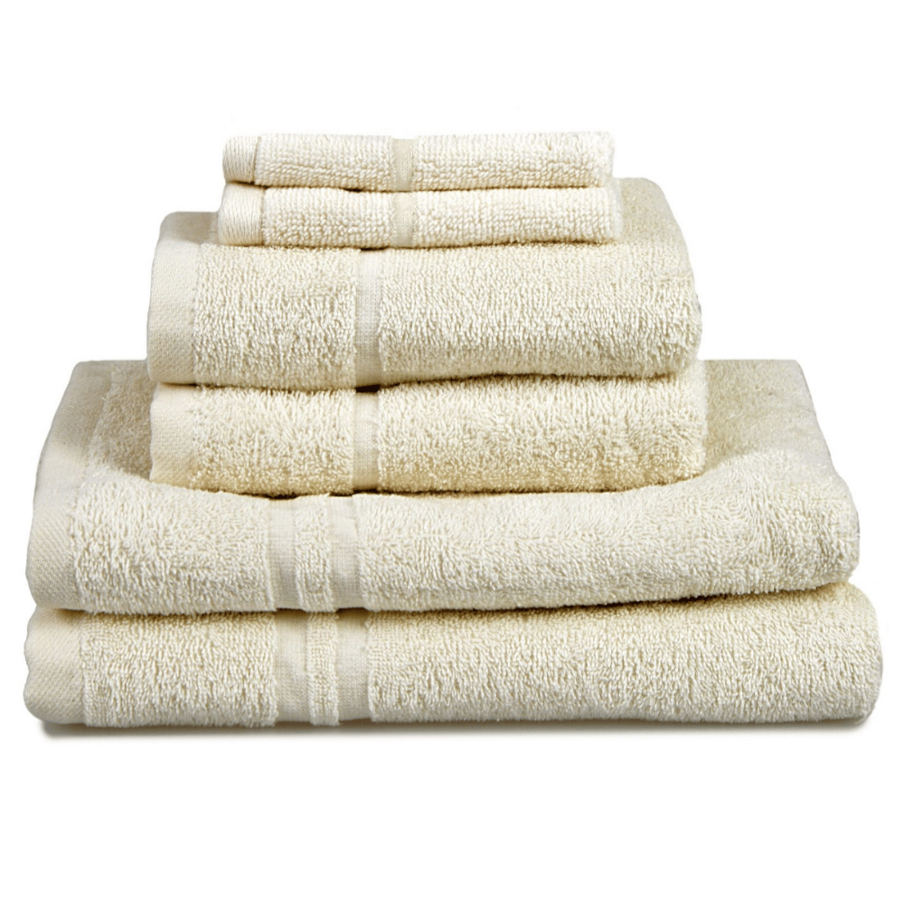 Hotel Selection Towel Set Of 6 Pieces in Luxurious Terry