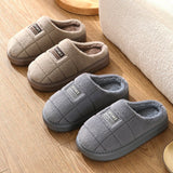 Indoor Home Cotton Slippers For Men - Weriion