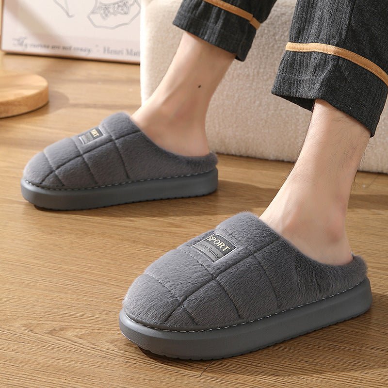 Indoor Home Cotton Slippers For Men - Weriion