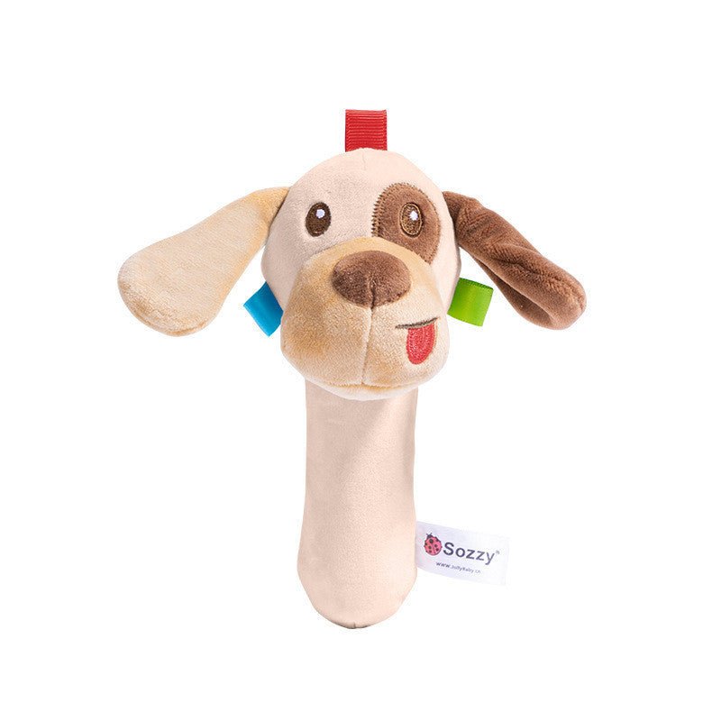 Interactive Animal Plush Rattle Toys For Kids Babies - Weriion