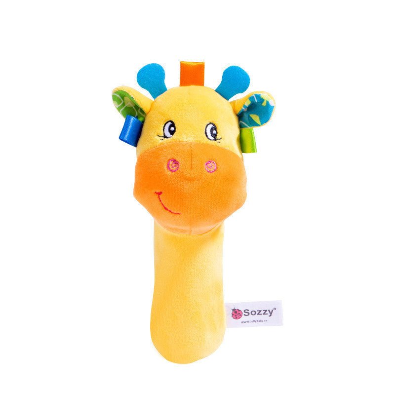 Interactive Animal Plush Rattle Toys For Kids Babies - Weriion