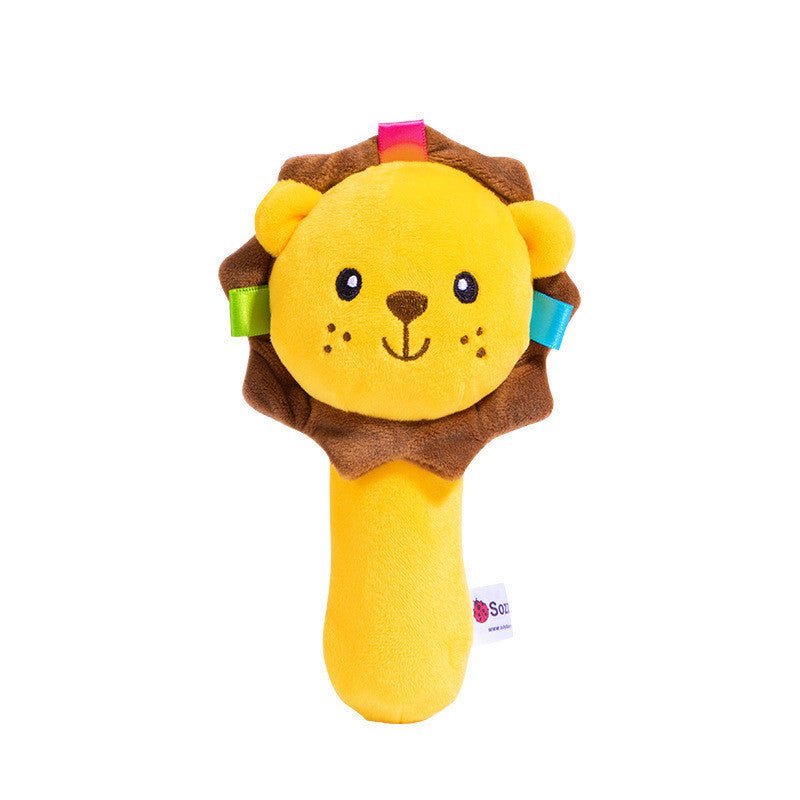 Interactive Animal Plush Rattle Toys For Kids Babies - Weriion