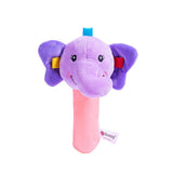 Interactive Animal Plush Rattle Toys For Kids Babies - Weriion