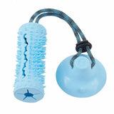 Interactive Dog Chew Ball Toys For Aggressive Chewers With Suction Cup - Weriion