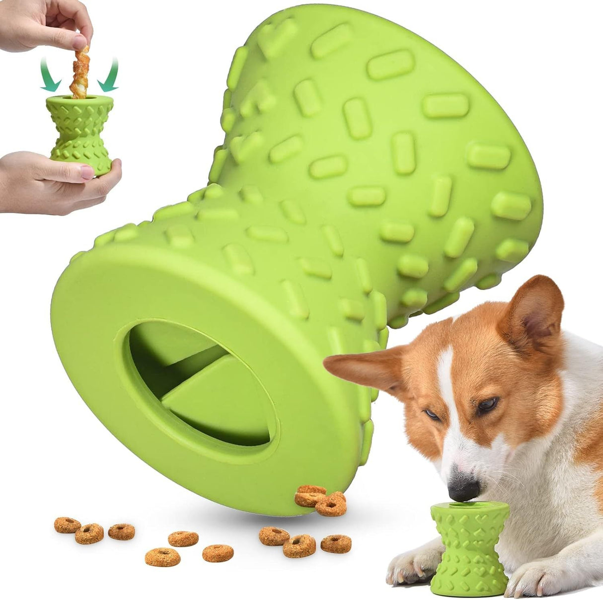 Interactive Food Treat Dispensing Chew Toys For Puppies Dogs - Weriion