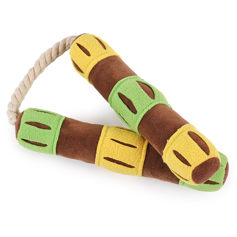 Interactive Pet Dog Feeding Chew Rope Toy - Weriion