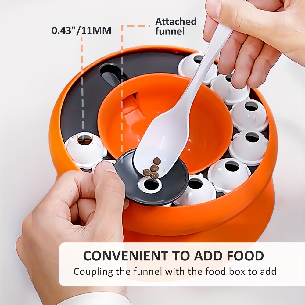 Interactive Puzzle For Cats Slow Food Dispensing Toy For Pets - Weriion