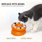 Interactive Puzzle For Cats Slow Food Dispensing Toy For Pets - Weriion