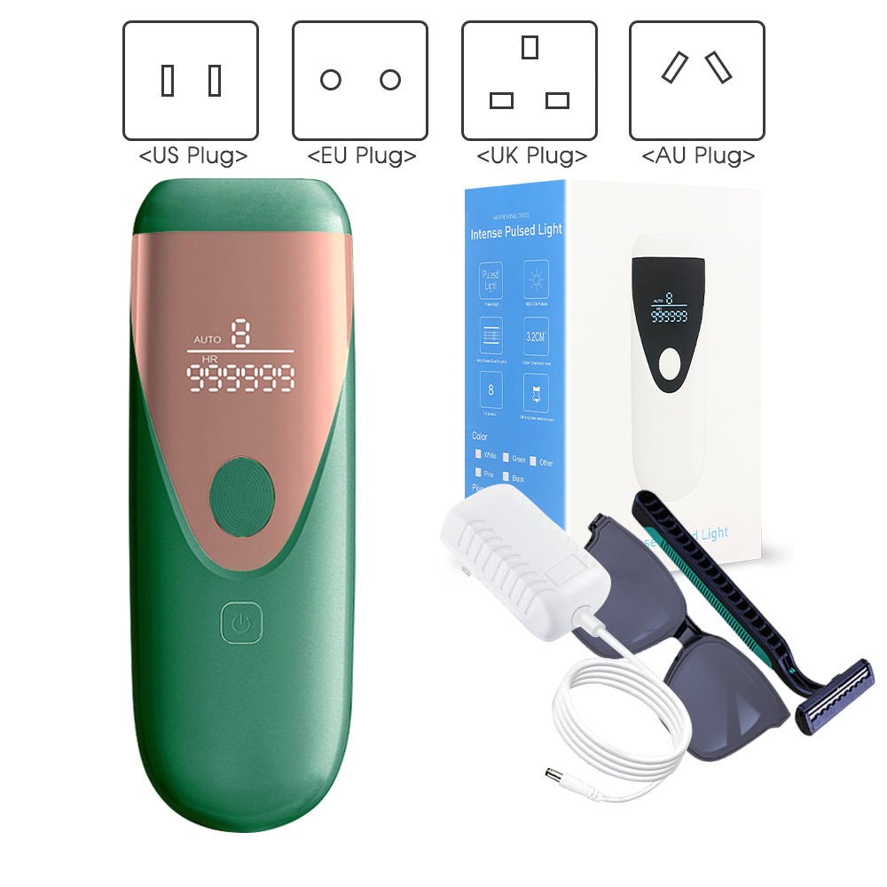 IPL Hair Removal Device With LCD Display - Weriion