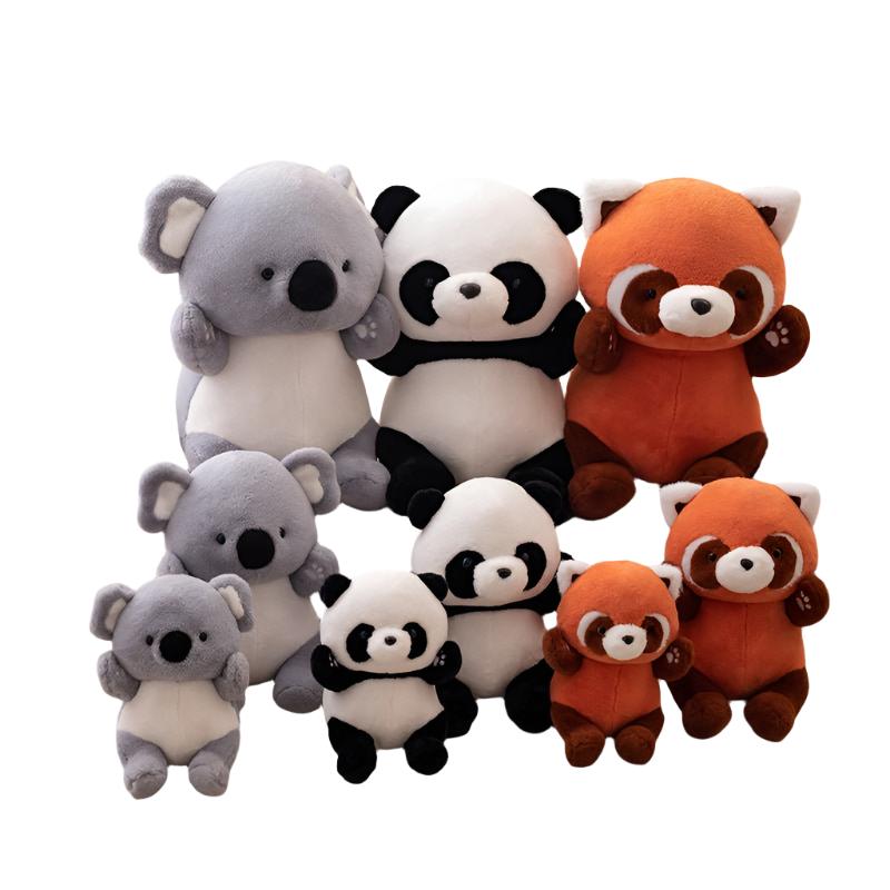 Koala Panda Racoon Plush Toys - Weriion