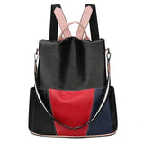 Ladies PU Leather Small Backpack For Women - Weriion