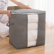 Large Capacity Transparent Clothing Storage Bags With Handles - Weriion