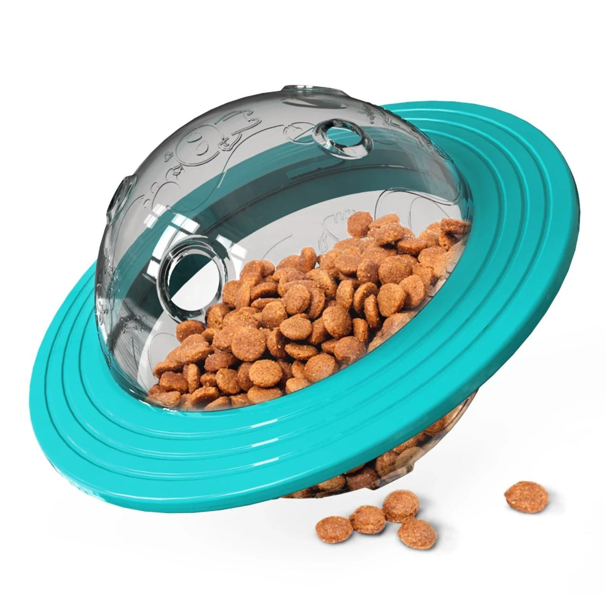 Leaking Slow Feeding Frisbee Food Dispensing Dog Pet Toys - Weriion