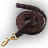 Leather Traction Rope Pet Dog Leash - Weriion