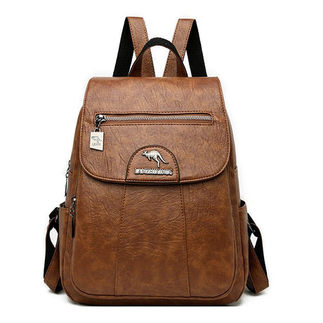 Leather Travel Backpack For Women - Weriion