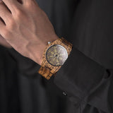 Leisure Ebony Wood Watch For Men - Weriion