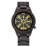 Leisure Ebony Wood Watch For Men - Weriion