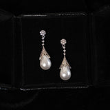 Light Luxury High - Grade Pearl Earrings - Weriion