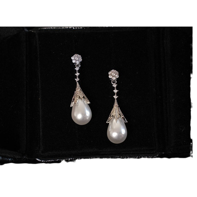 Light Luxury High - Grade Pearl Earrings - Weriion