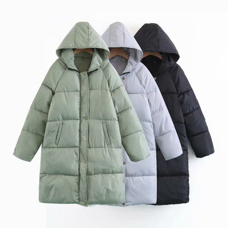 Long Warm Thick Winter Hooded Women's Jackets - Weriion