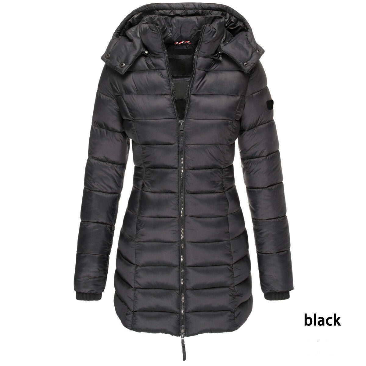 Long Warm Women's Quilted Jacket - Weriion