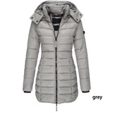 Long Warm Women's Quilted Jacket - Weriion