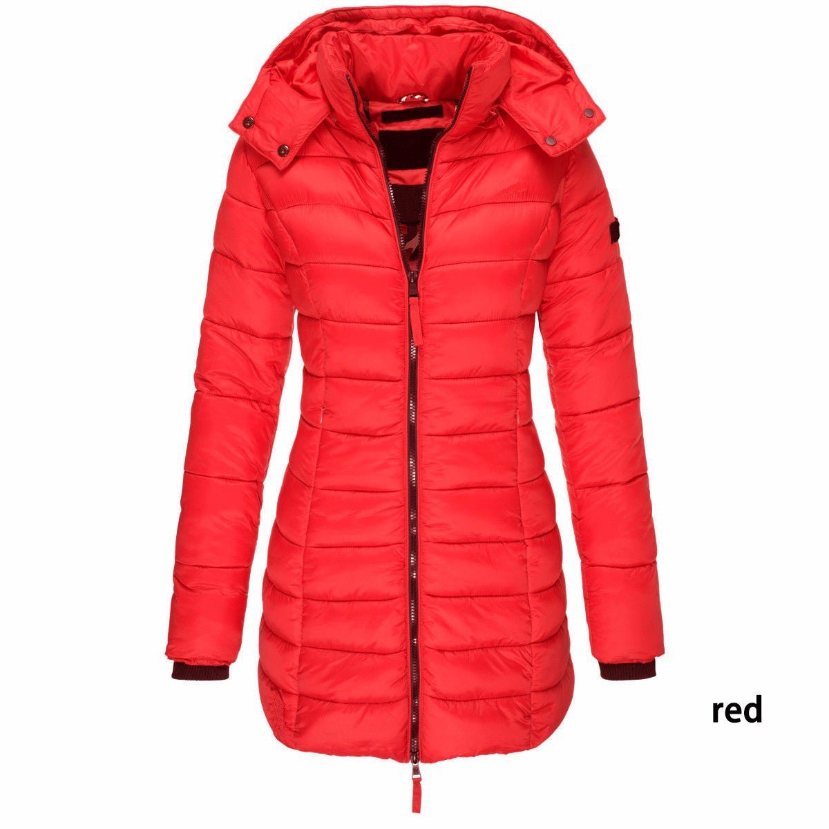 Long Warm Women's Quilted Jacket - Weriion