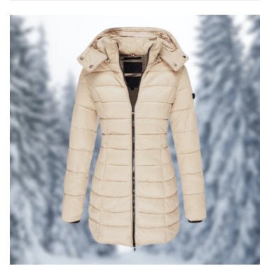 Long Warm Women's Quilted Jacket - Weriion