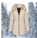 Long Warm Women's Quilted Jacket - Weriion