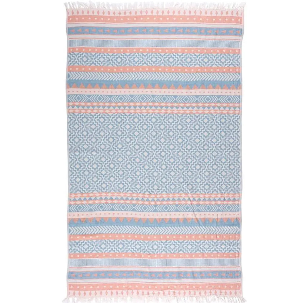 Mediterranean-Inspired Beach Towel