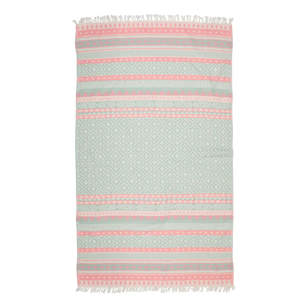 Mediterranean-Inspired Beach Towel