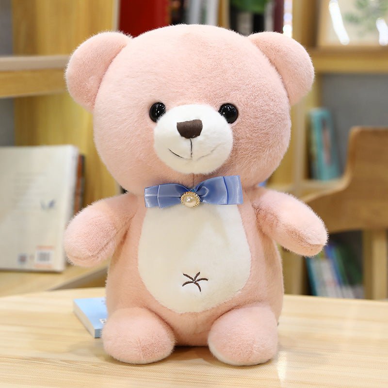 Lovely Soft Bow Tie Teddy Bear Doll Stuffed Animal Plush Toys - Weriion