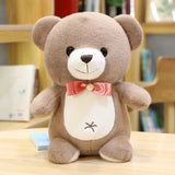 Lovely Soft Bow Tie Teddy Bear Doll Stuffed Animal Plush Toys - Weriion