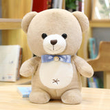 Lovely Soft Bow Tie Teddy Bear Doll Stuffed Animal Plush Toys - Weriion