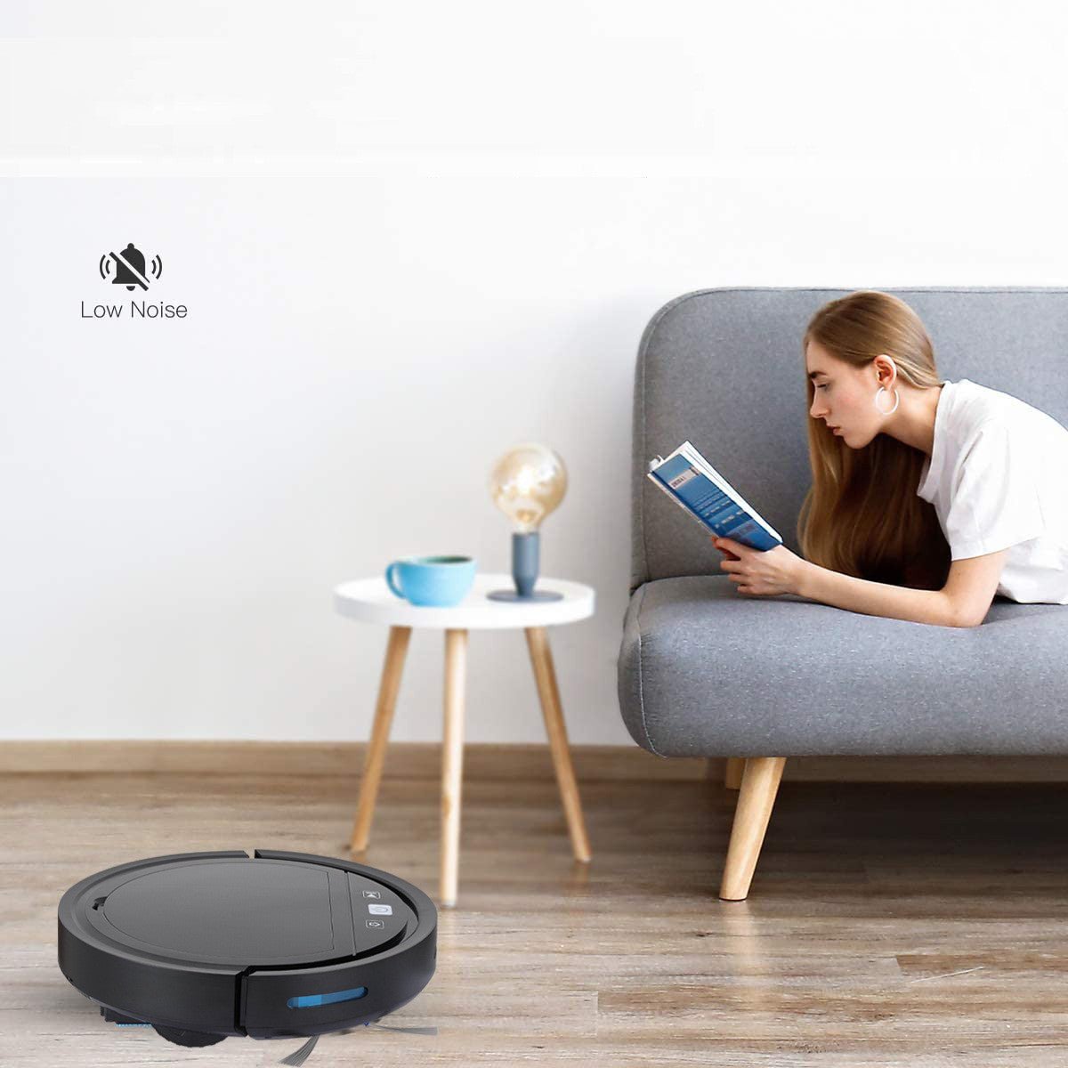 Low Noise Intelligent Smart Robot Home Sweeper Vacuum Cleaner - Weriion