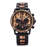 Luminous 10M Waterproof Wood Quartz Watch For Men - Weriion