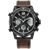 Luminous Waterproof Large Dial Quartz Watch - Weriion