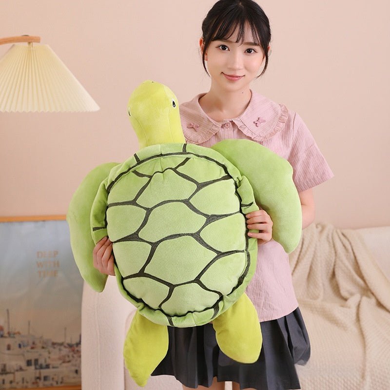 Marine Animal Turtle Tortoise Plush Toys Pillows Cushion - Weriion