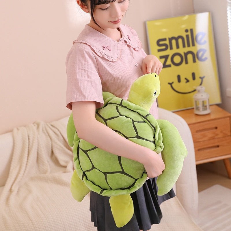 Marine Animal Turtle Tortoise Plush Toys Pillows Cushion - Weriion