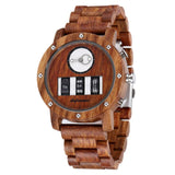 Mechanical Wooden Watch For Men - Weriion