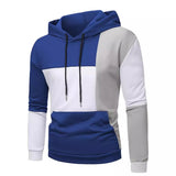 Men's 3D Hoodie Sweater With Color Matching Pattern - Weriion