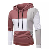 Men's 3D Hoodie Sweater With Color Matching Pattern - Weriion