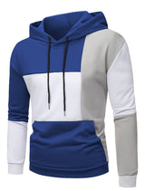 Men's 3D Hoodie Sweater With Color Matching Pattern - Weriion