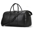 Men's Black Shoulder Traveling Bag - Weriion