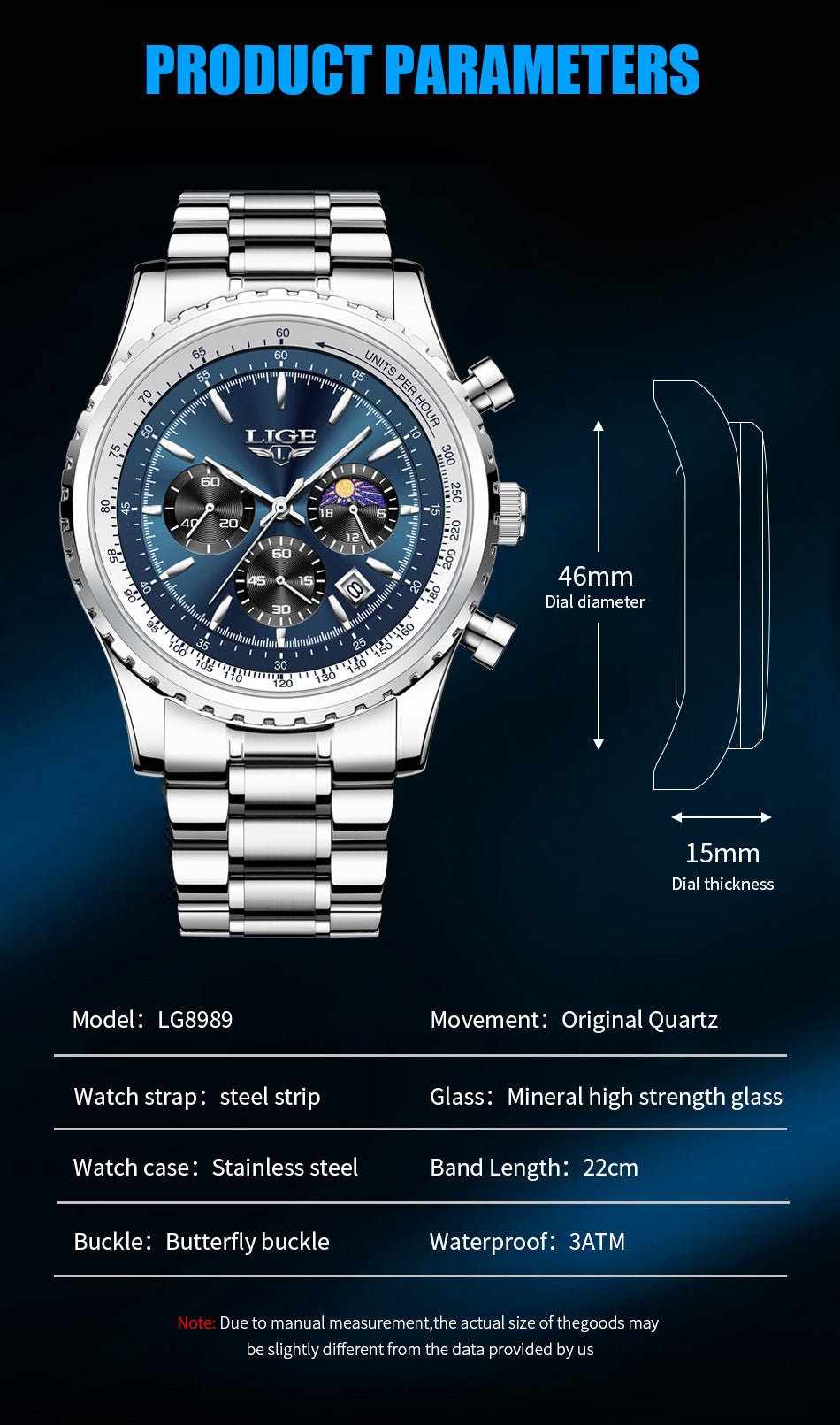 Men's Business Watch With Quartz Movement - Weriion